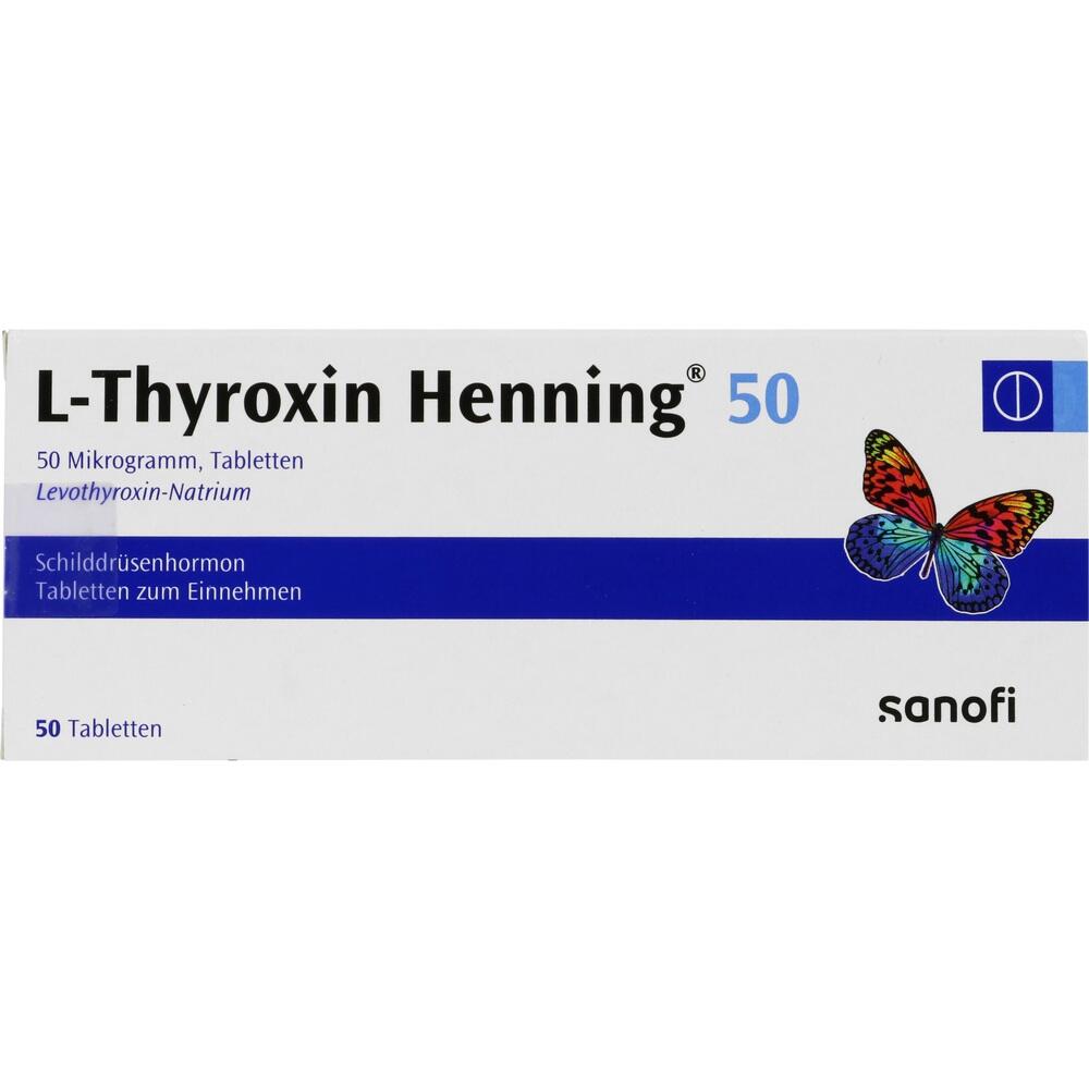 L-Thyroxin Henning 50 50 St Tabletten