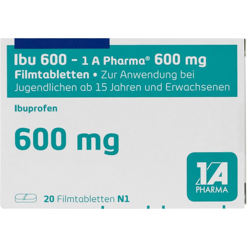 Ibu 600-1 A Pharma 20 St Filmtabletten