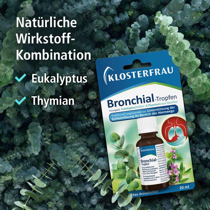 KLOSTERFRAU Bronchial-Tropfen 20 ml Tropfen