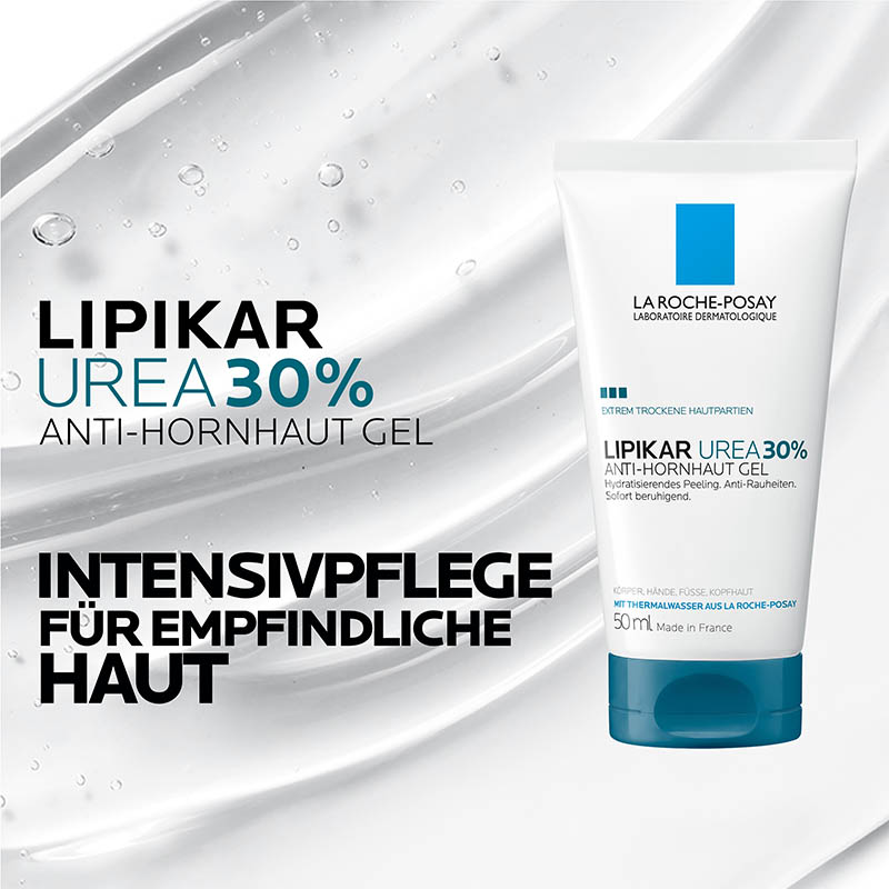 LA ROCHE-POSAY LIPIKAR UREA 30% ANTI-HORNHAUT GEL 50 ml Gel