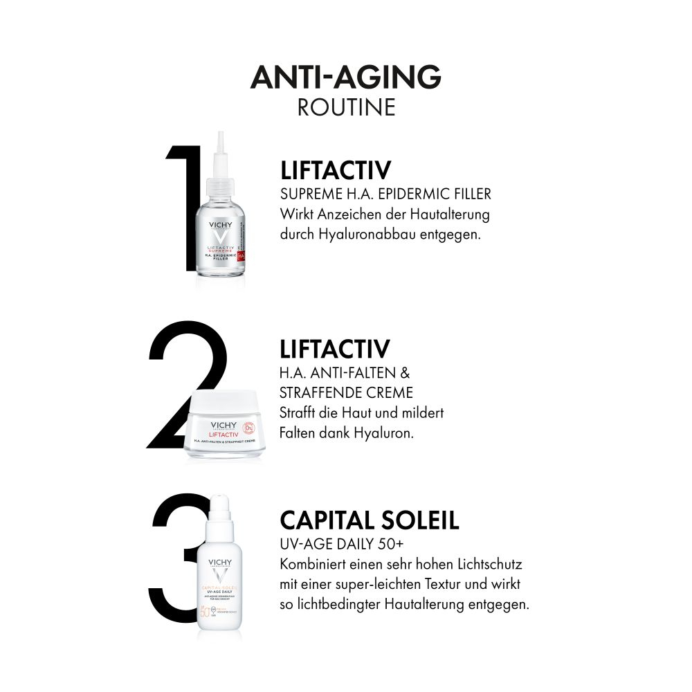 VICHY LIFTACTIV Anti-Falten & straffende Hyaluron Creme  50 ml Creme