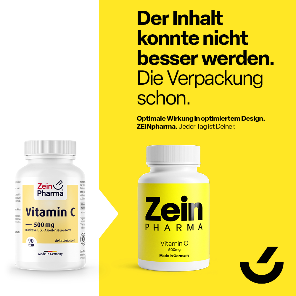 Zein PHARMA Vitamin C 500mg 90 St Kapseln