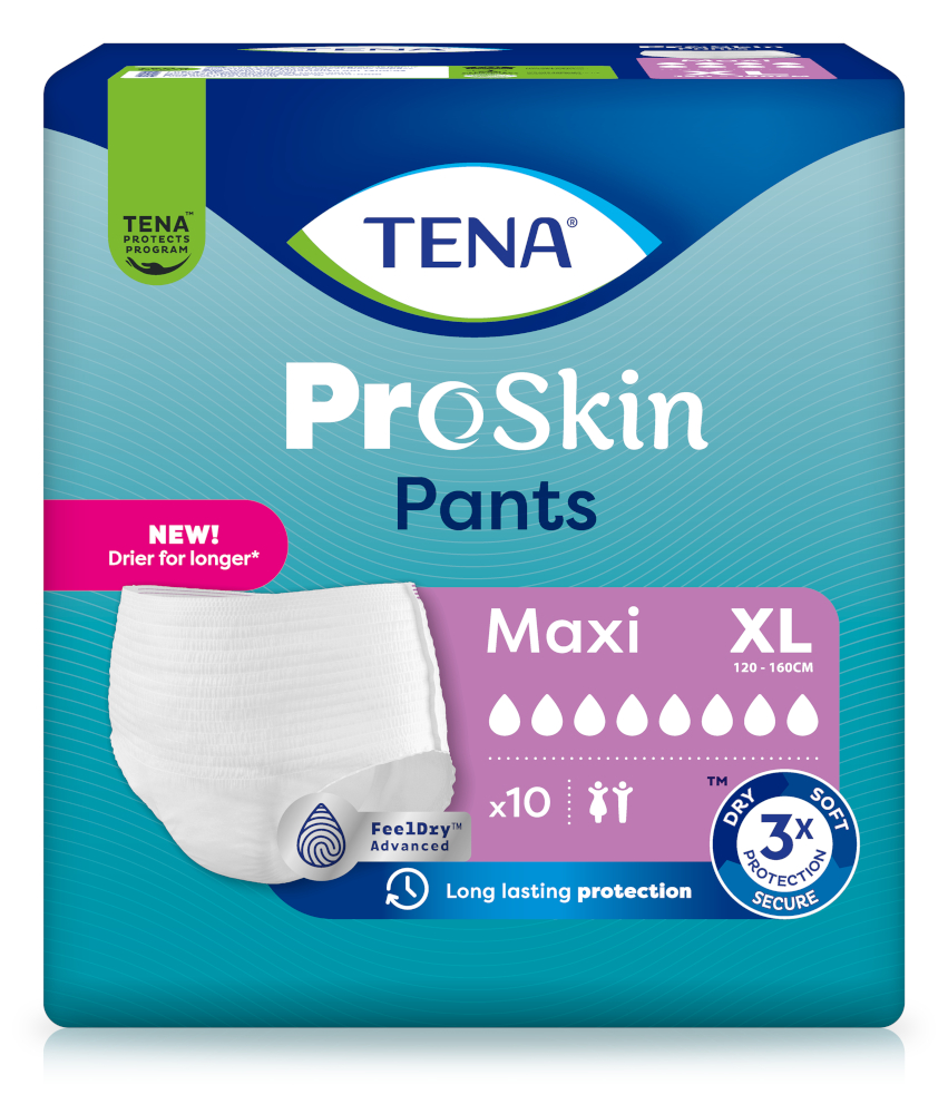 TENA Pants Maxi XL bei Inkontinenz 4X10 St