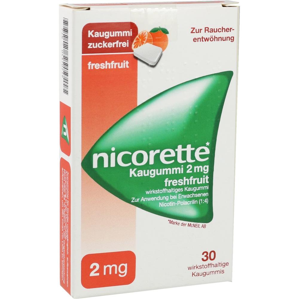 nicorette 2mg freshfruit 30 St Kaugummi