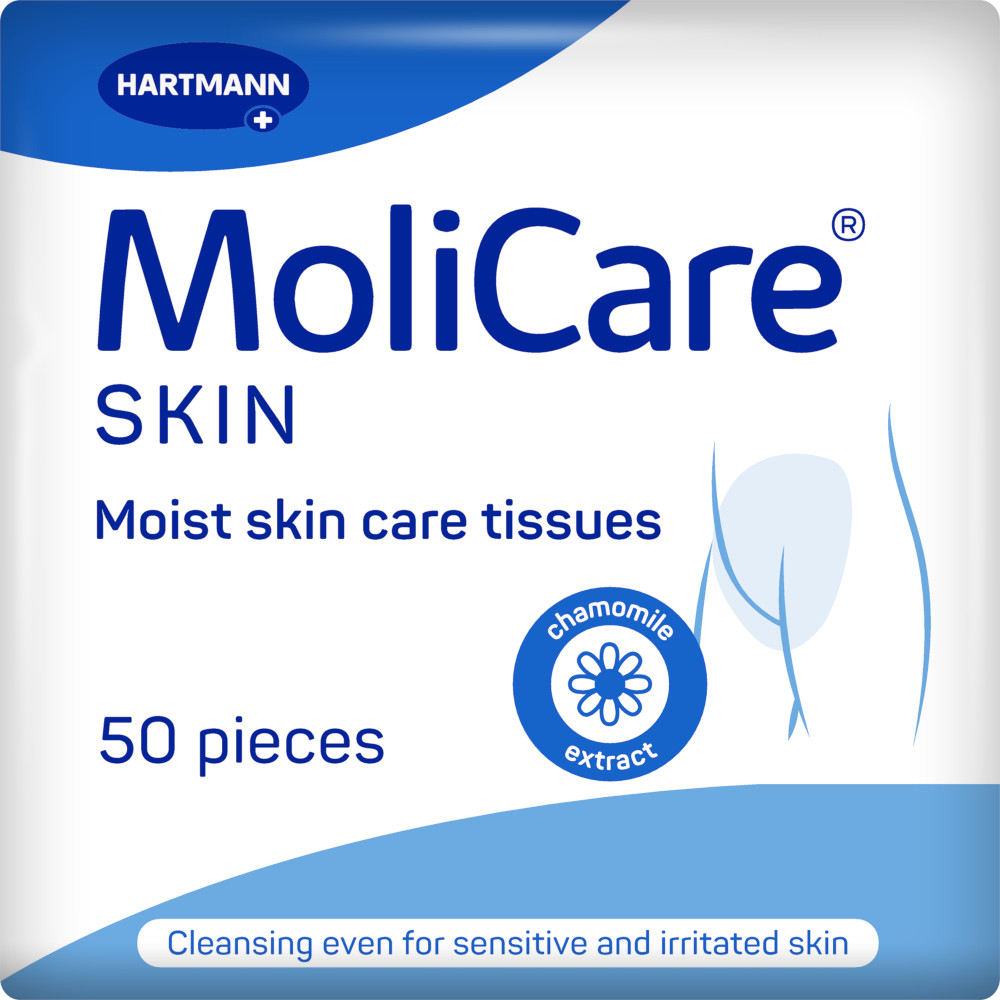 MOLICARE SKIN Feuchtpflegetücher 50 St Tücher