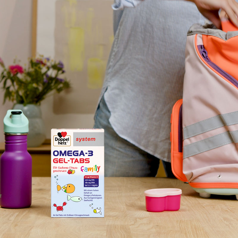 Doppelherz system OMEGA-3 GEL-TABS family 120 St Kautabletten
