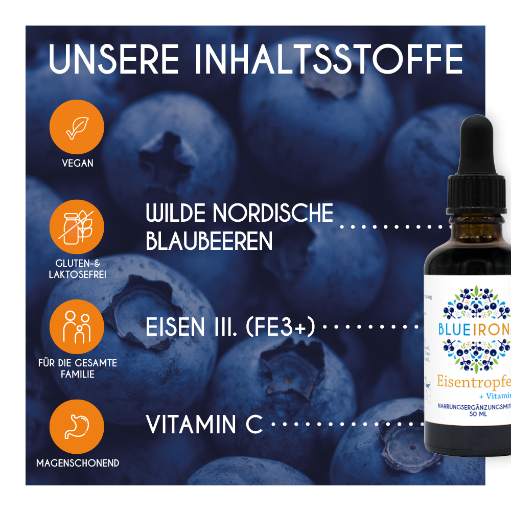 BLUE IRON Eisentropfen 50 ml Tropfen