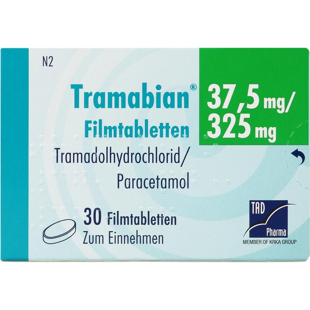 Tramabian 37,5mg/325mg 30 St Filmtabletten