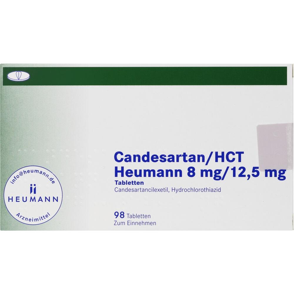 Candesartan/HCT Heumann 8 mg/12,5 mg 98 St Tabletten