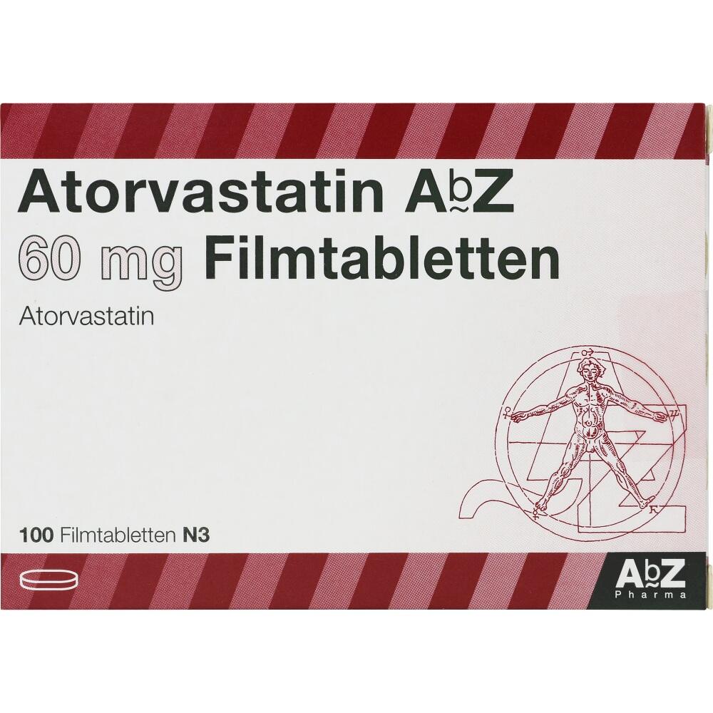 Atorvastatin AbZ 60mg 100 St Filmtabletten