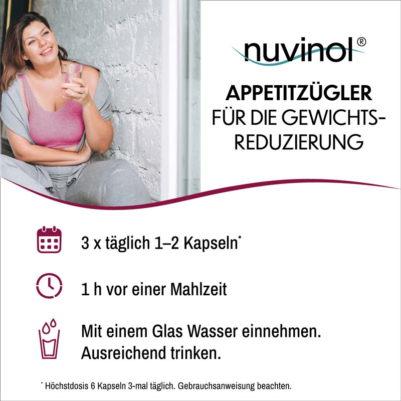 nuvinol APPETTITZÜGLER 42 St Kapseln