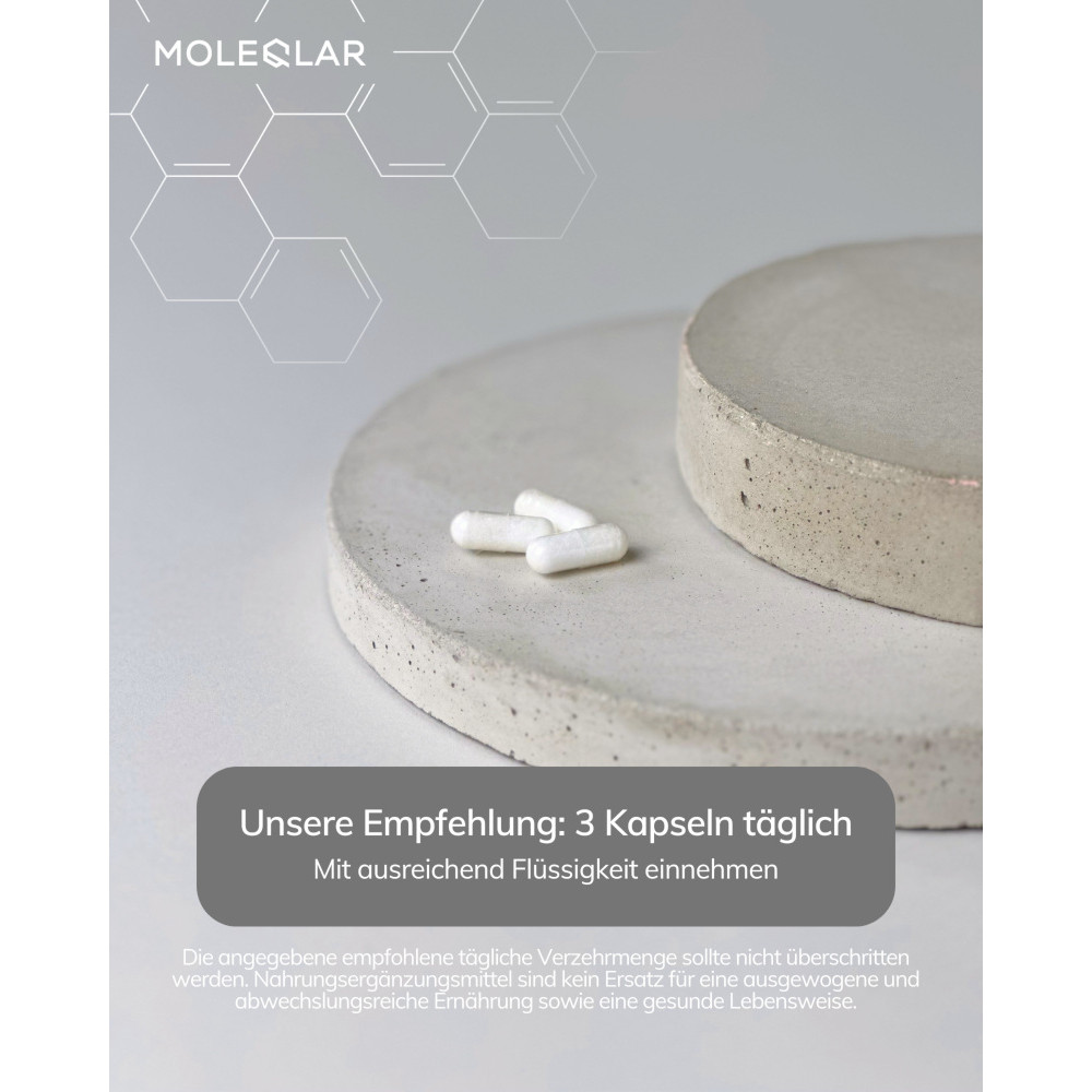 MOLEQLAR TAURIN HIGH DOSE L-TAURINE 90 St Kapseln