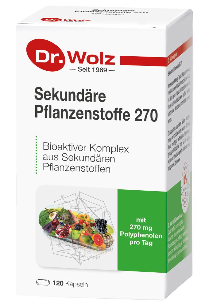 Dr. Wolz Sekundäre Pflanzenstoffe 270 120 St Kapseln