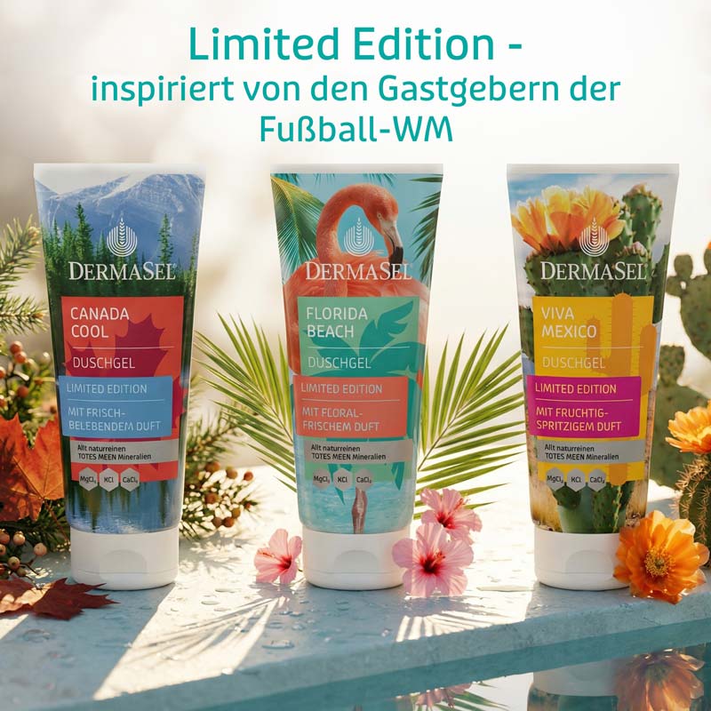 DERMASEL FLORIDA BEACH DUSCHGEL LIMITED EDITION  100 ml Duschgel
