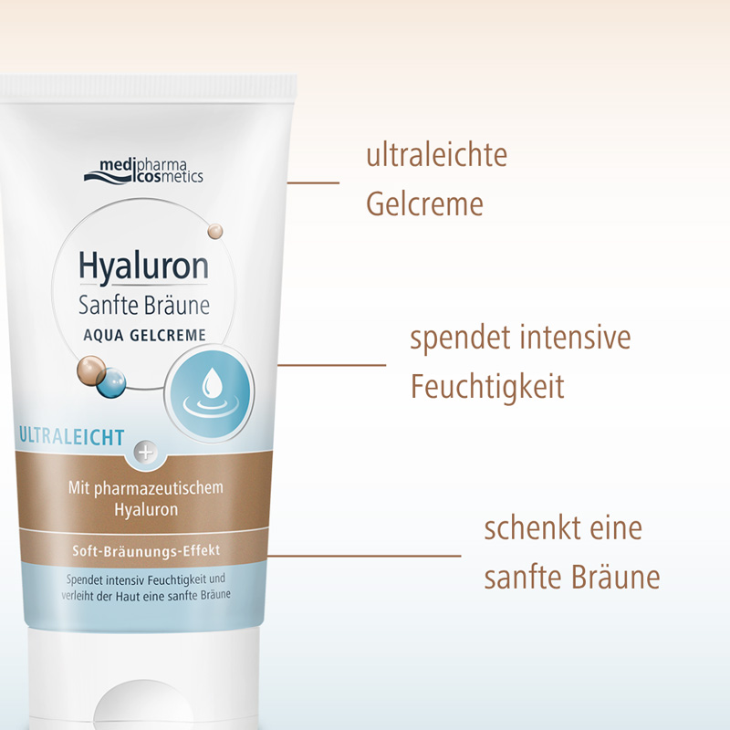 Hyaluron Sanfte Bräune AQUA GELCREME 150 ml Creme
