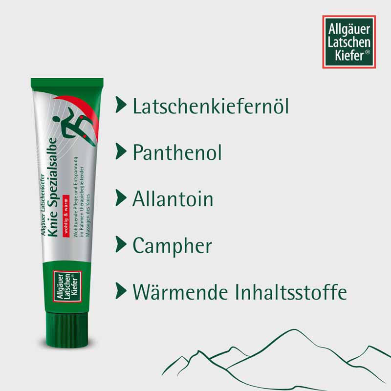 Allgäuer Latschen Kiefer Knie Spezialsalbe  50 ml Salbe