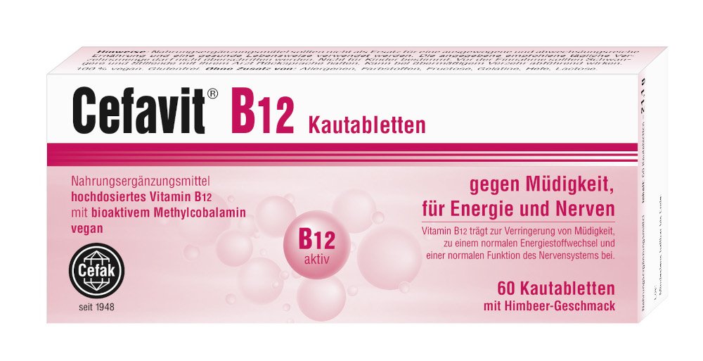 Cefavit B12 60 St Kautabletten