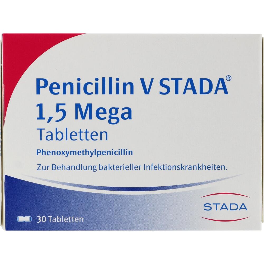 Penicillin V STADA 1,5 Mega 30 St Tabletten