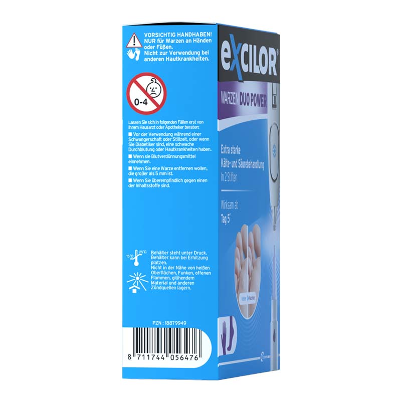 eXCILOR WARZEN DUO POWER 1 Packung Kombipackung