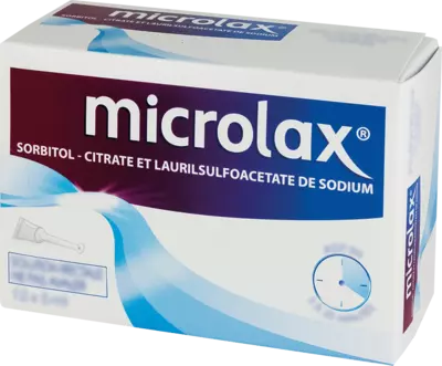Microlax Rektallösung 12X5 ml Klistiere