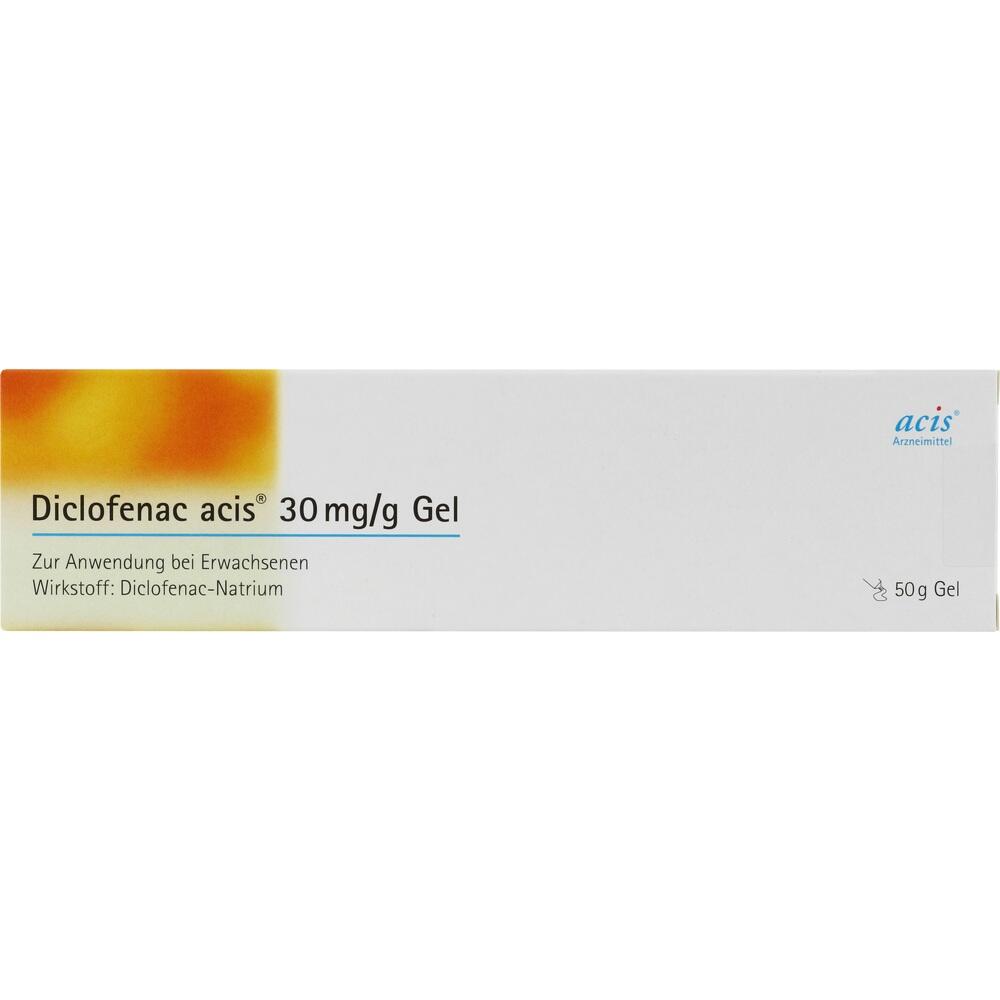 Diclofenac acis 30 mg/g  50 g Gel