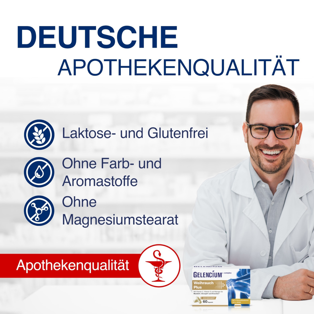 GELENCIUM Weihrauch Plus 60 St Kapseln