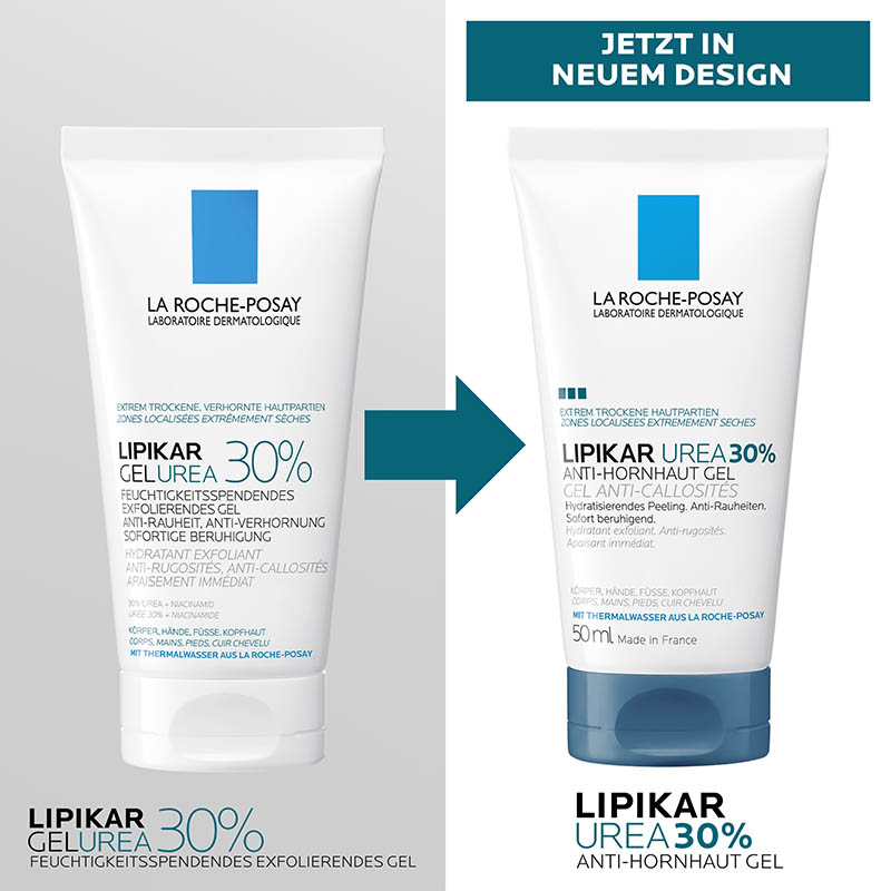 LA ROCHE-POSAY LIPIKAR UREA 30% ANTI-HORNHAUT GEL 50 ml Gel
