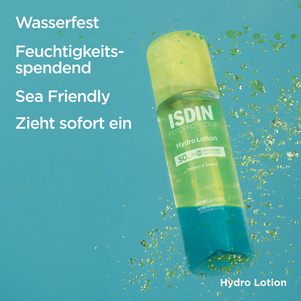 ISDIN Fotoprotector HydroLotion Sonnenschutz Spray LSF 50 200 ml Spray