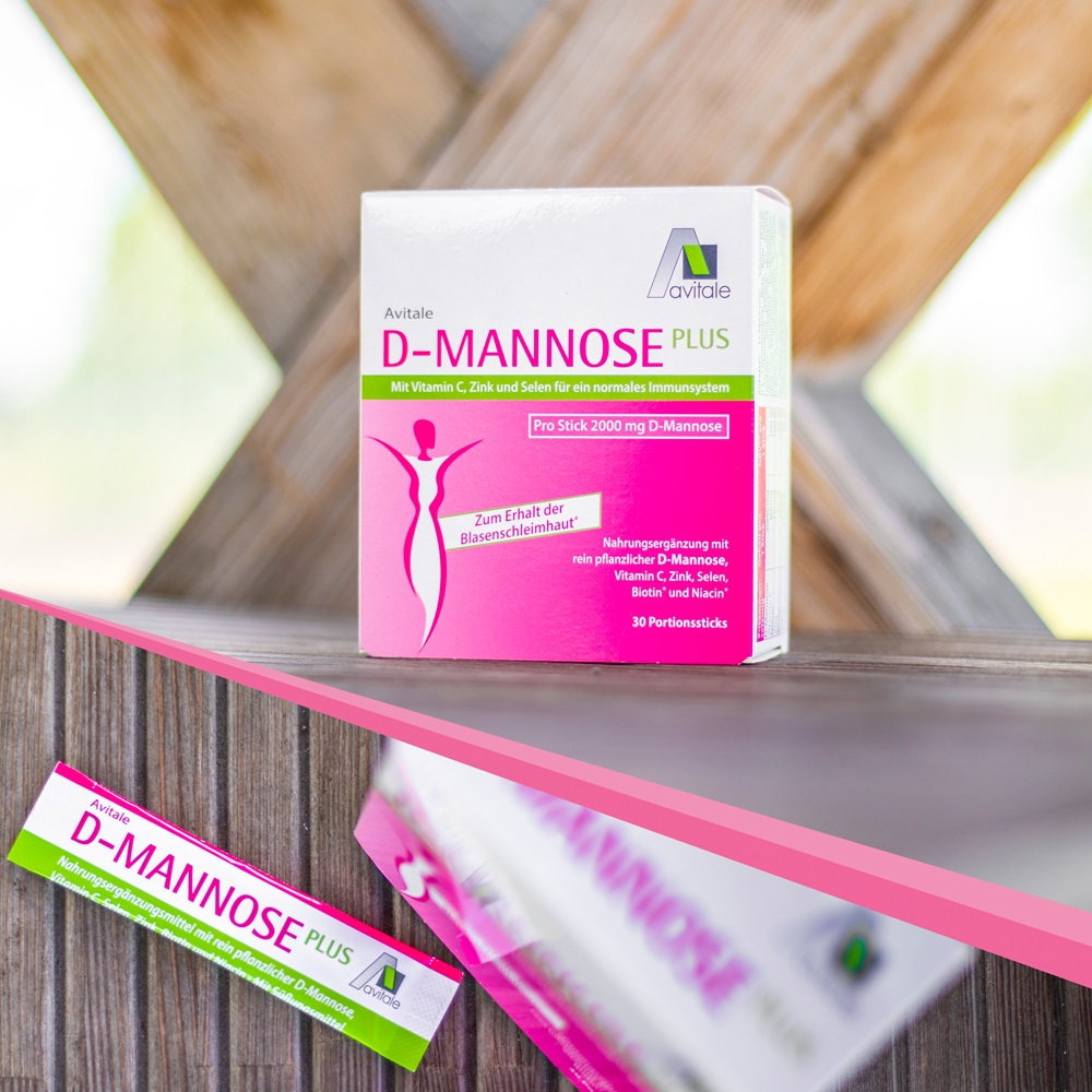 Avitale D-Mannose Plus 2000mg Sticks 15X2.47 g Pulver