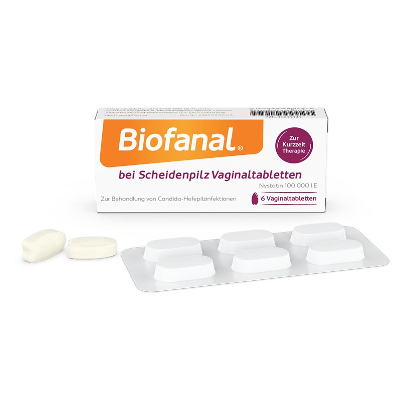 Biofanal bei Scheidenpilz  6 St Vaginaltabletten