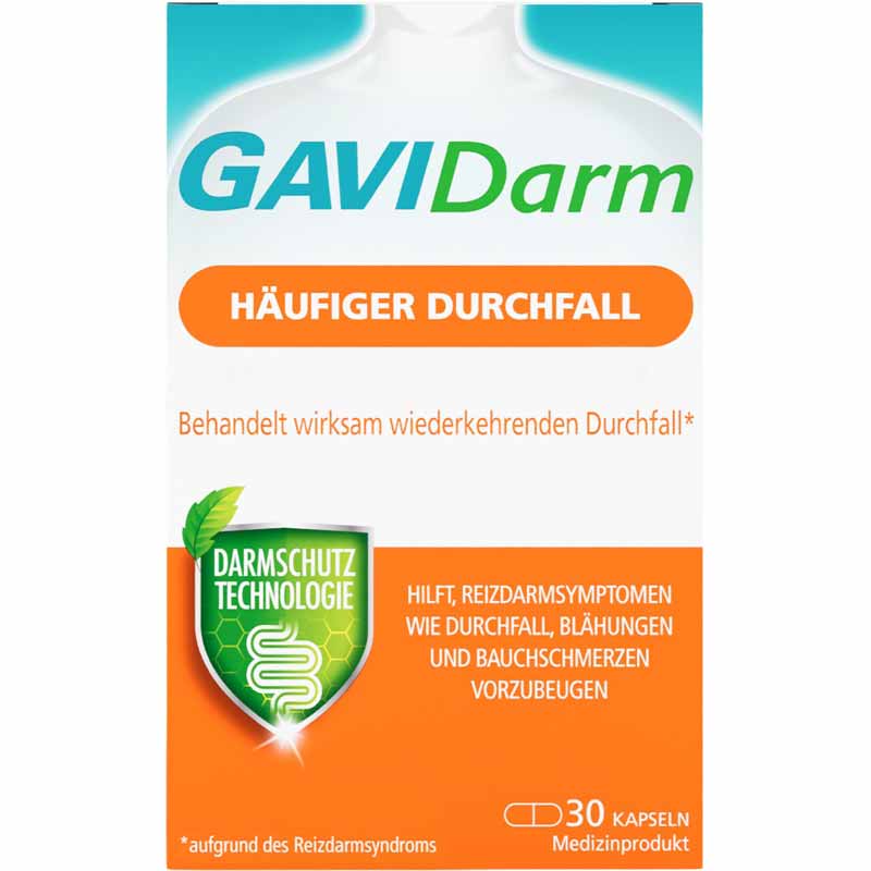 GAVIDarm HÄUFIGER DURCHFALL 30 St Kapseln