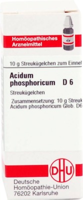 ACIDUM PHOSPHORICUM D 6 Globuli 10 g Globuli