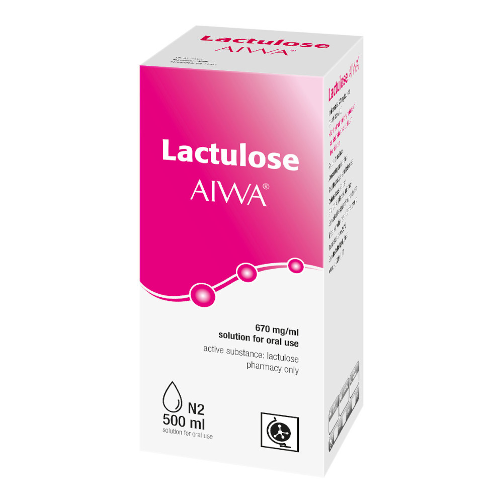 Lactulose AIWA 670mg/ml 500 ml Lösung zum Einnehmen