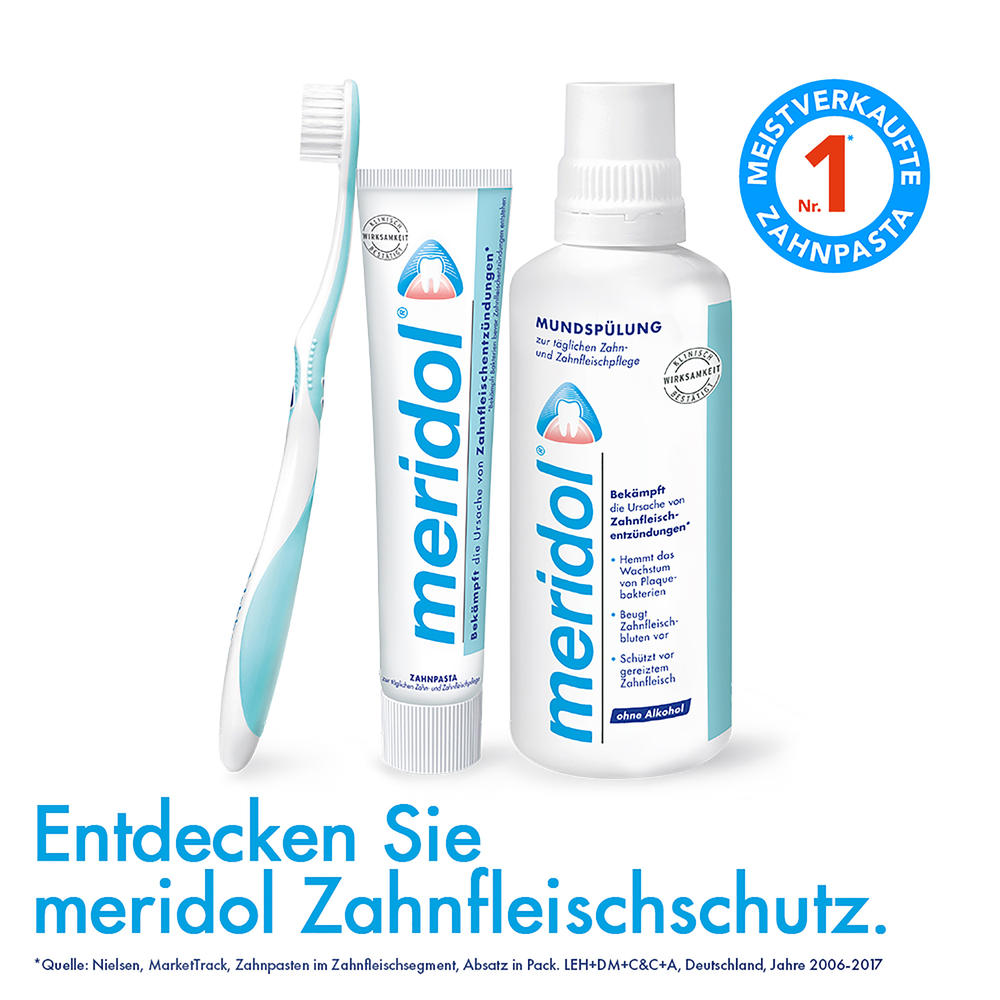 meridol ZAHNFLEISCHSCHUTZ Zahnbürste MITTEL 1 St Zahnbürste