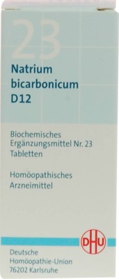 DHU Schüssler-Salz Nr. 23 Natrium bicarbonicum D 12 Tabletten 80 St Tabletten