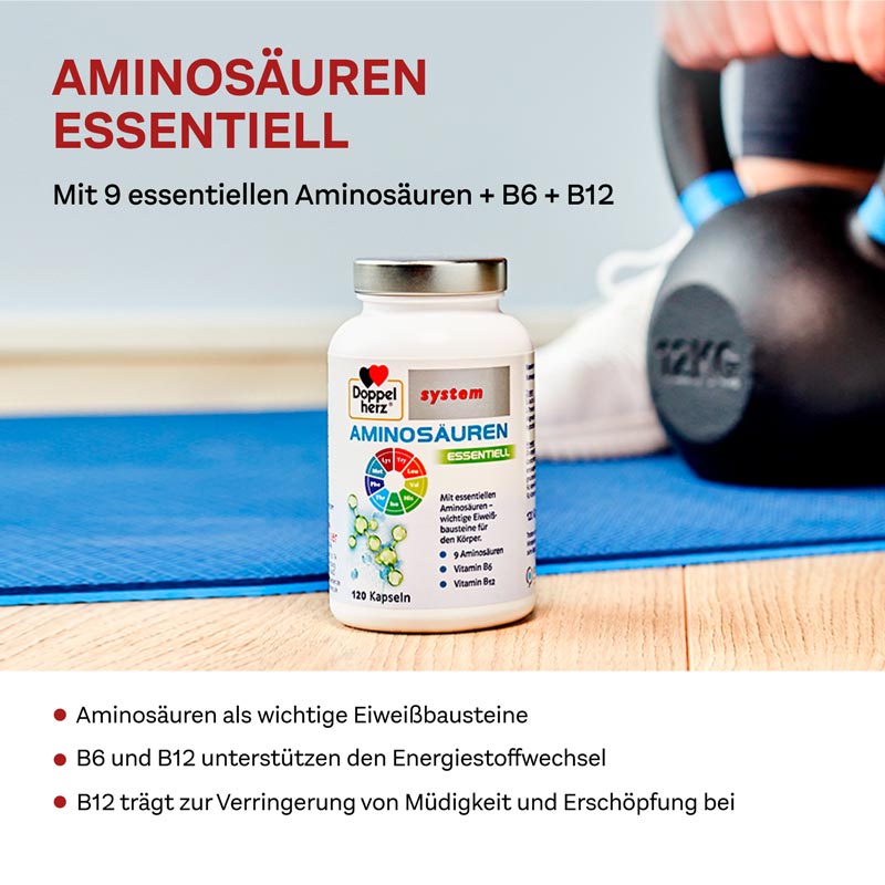 Doppelherz system AMINOSÄUREN ESSENTIELL 120 St Kapseln