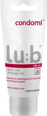 CONDOMI Lub Gleit- u. Massagegel 200 ml Gel