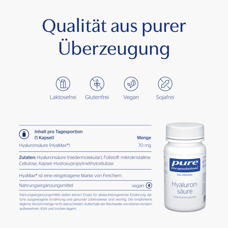pure encapsulations Hyaluronsäure  30 St Kapseln