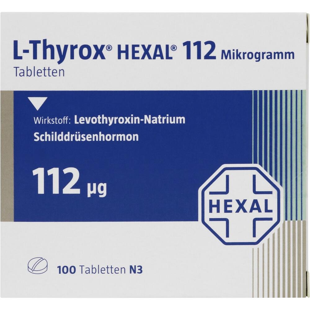 L-Thyrox HEXAL 112 100 St Tabletten