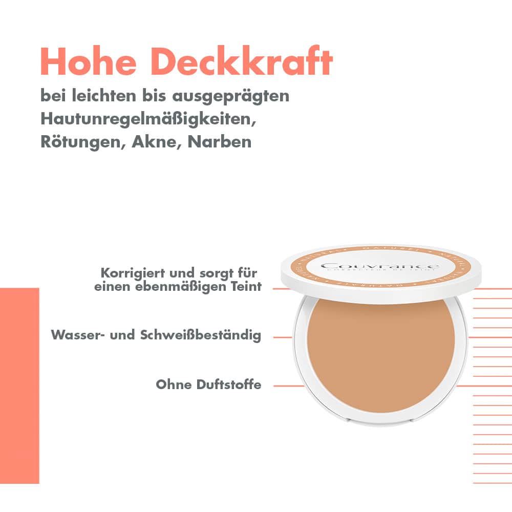 Avène Couvrance Kompakt Creme-Make-up Naturel 1.1  8.5 g Creme