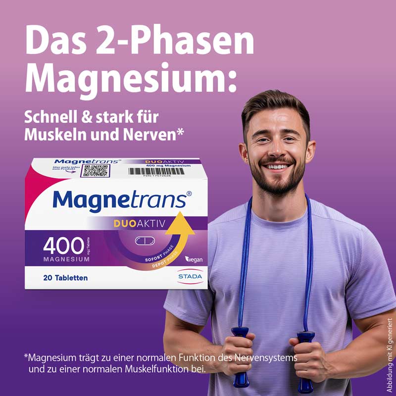 Magnetrans DUOAKTIV 400 mg 20 St Tabletten