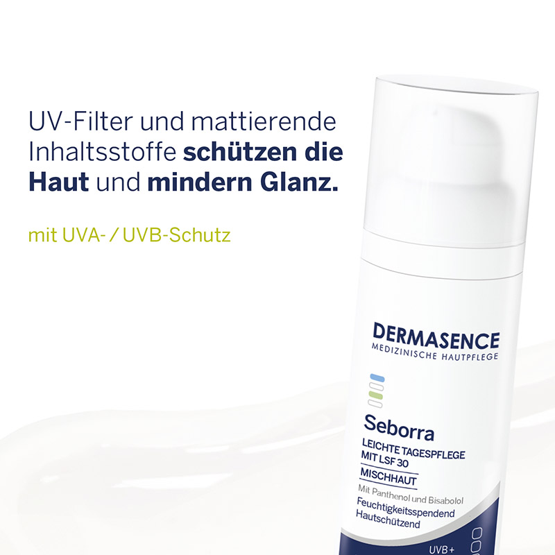 DERMASENCE Seborra LEICHTE TAGESPFLEGE MIT LSF 30 50 ml Creme