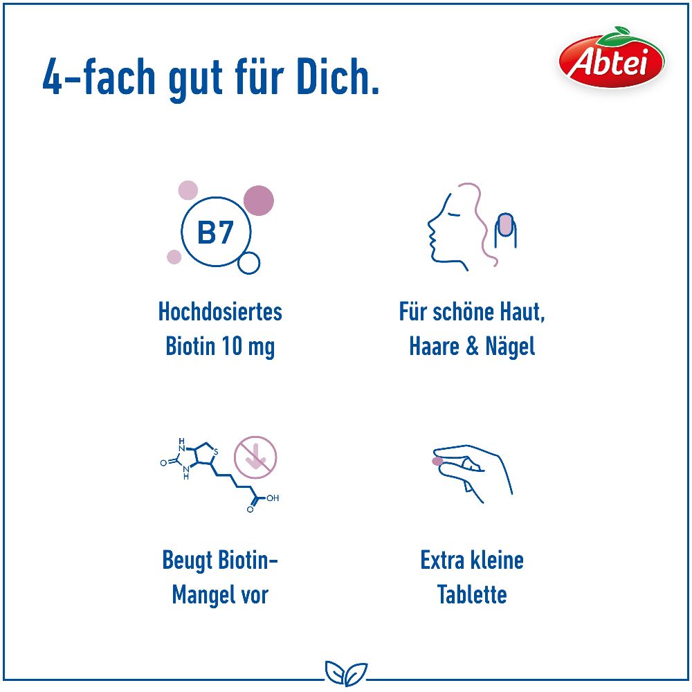 Abtei Biotin 10 mg 30 St Tabletten