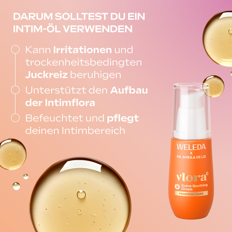 WELEDA vlora Extra-Soothing Drops 30 ml Körperpflege