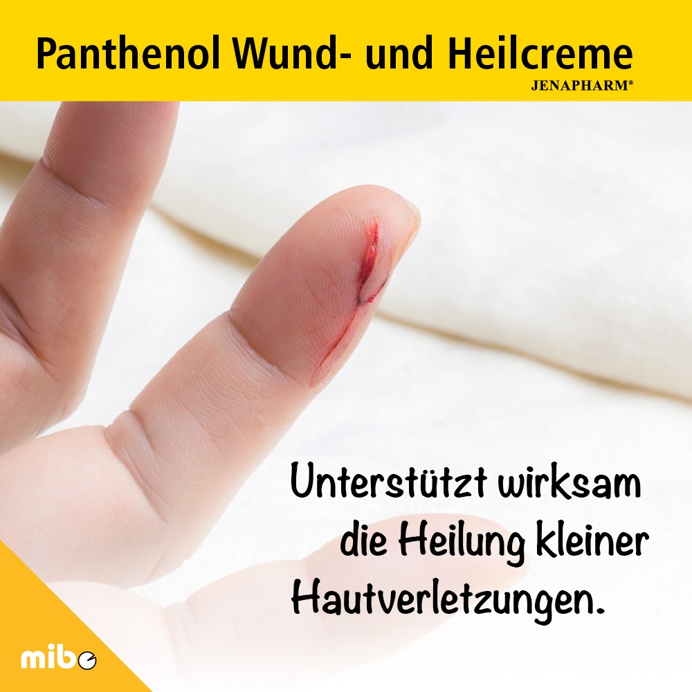 Panthenol Wund- und Heilcreme JENAPHARM 50mg/g 20 g Creme