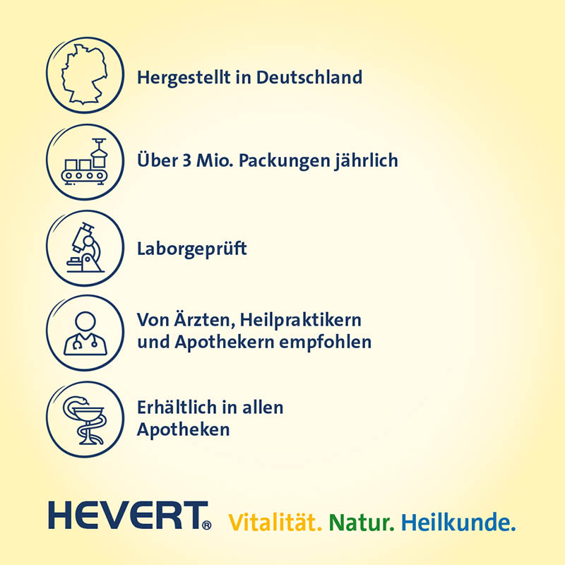 SINUSITIS HEVERT- Bei Schnupfen und Entzündungen der Nasennebenhöhlen 100 St Tabletten