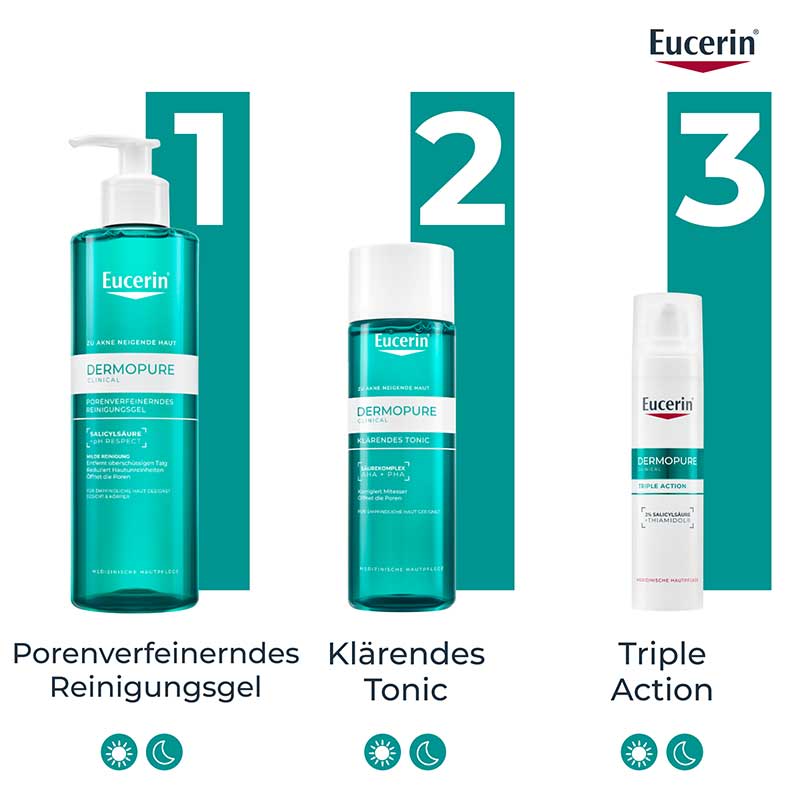 Eucerin DERMOPURE CLINICAL KLÄRENDES TONIC 200 ml Tonikum