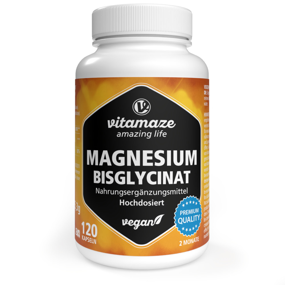 vitamaze MAGNESIUM BISGLYCINAT 120 St Kapseln