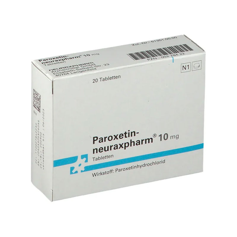 Paroxetin-neuraxpharm 10mg 20 St Tabletten