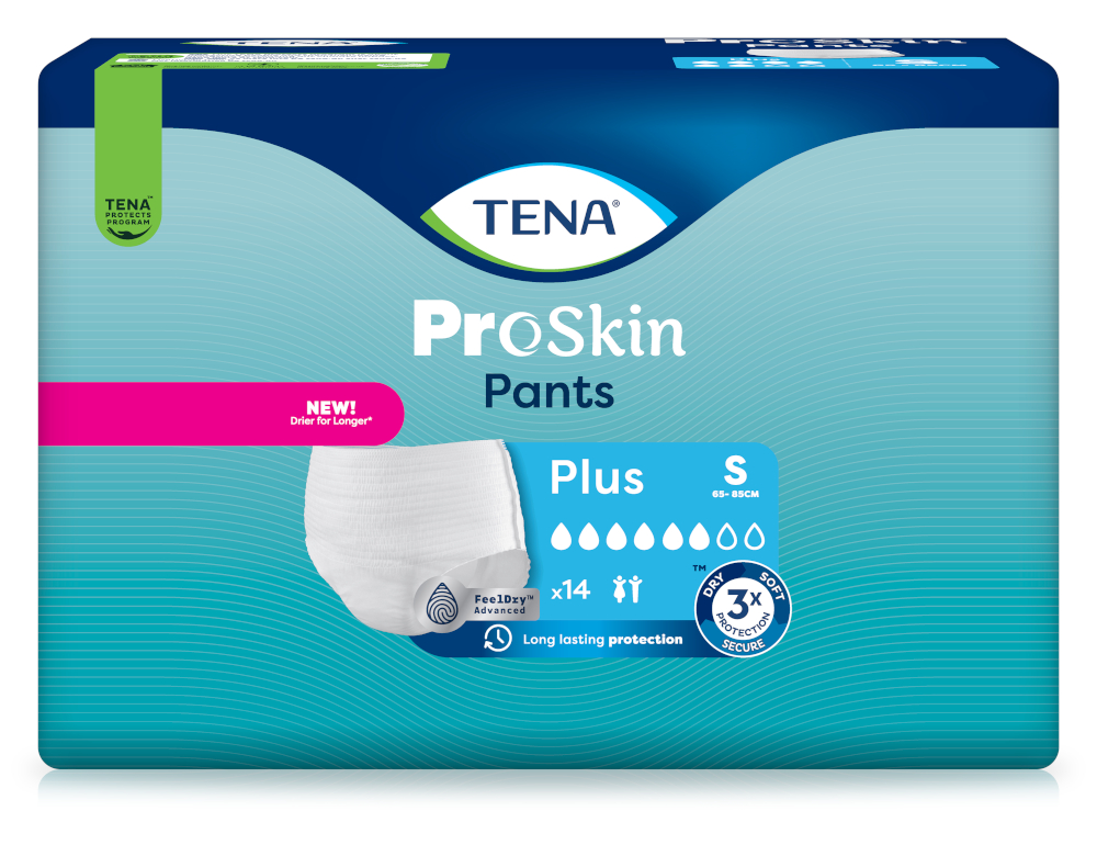 TENA PROskin Pants PLUS S 4X14 St